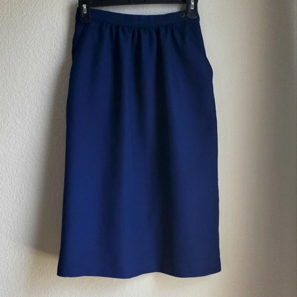 JCPenney Vintage Navy Skirt